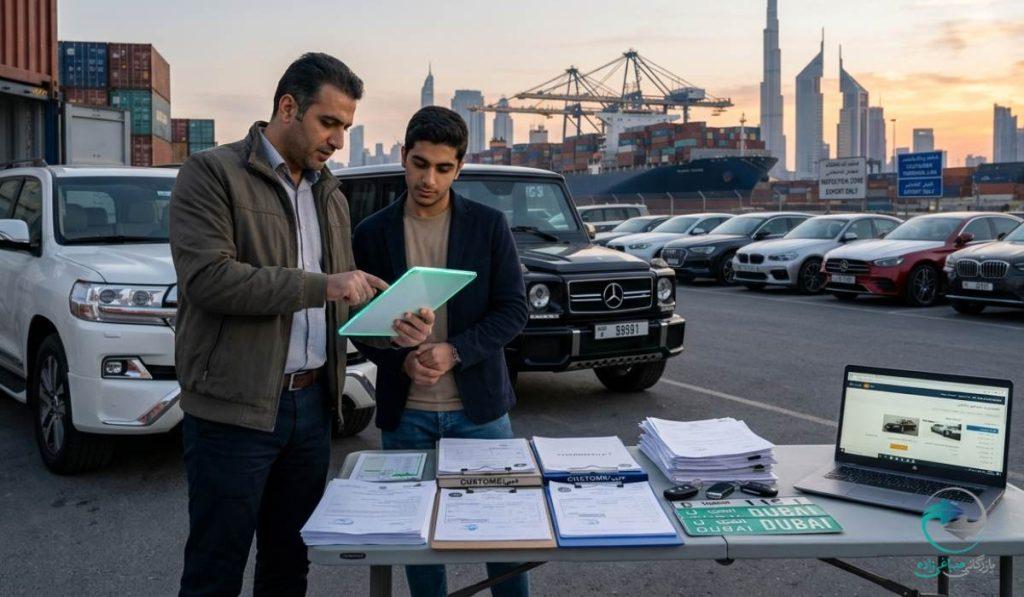 آموزش صفر تا صد واردات خودرو از دبی