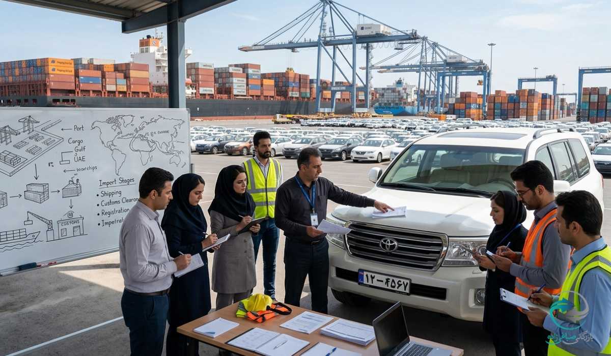 آموزش واردات خودرو و آشنایی با فرآیند کلی