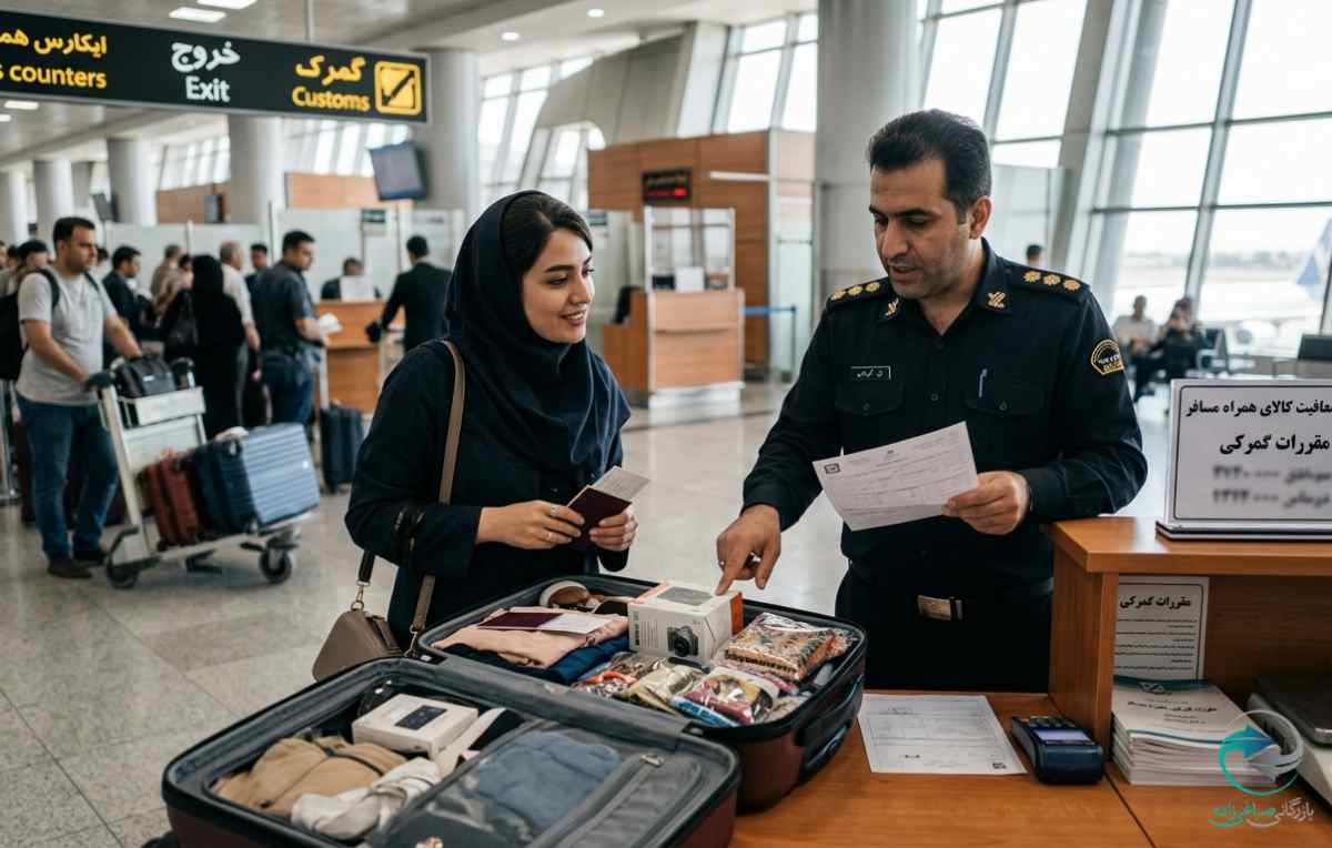 سقف مجاز کالا و میزان معافیت گمرکی
